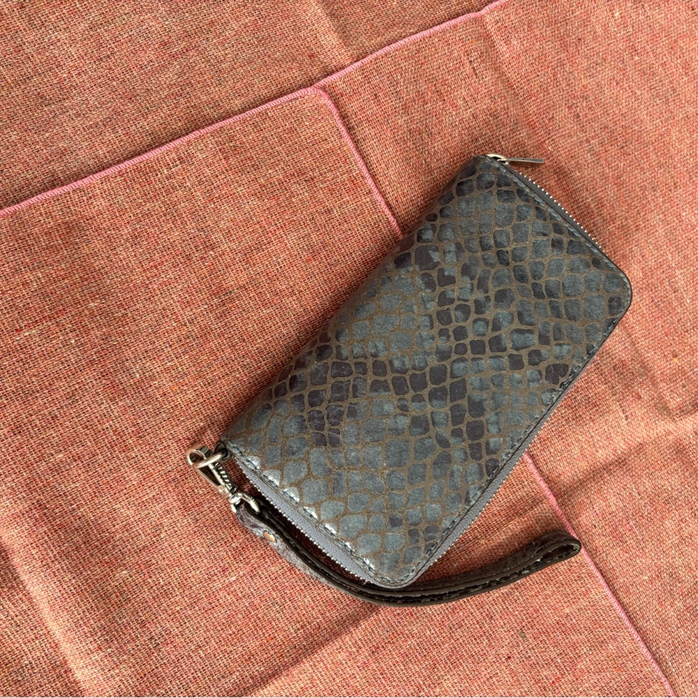 Michael Kors Multi Function Grey Snake Print Wris… - image 2